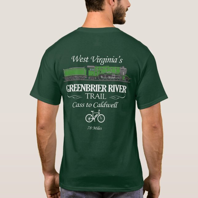 Camiseta Camino del río Greenbrier (RT2) (Reverso)