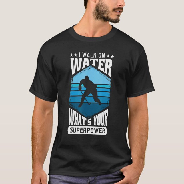 Camiseta Camino en el agua, ¿cuál es tu superpoder? (Anverso)