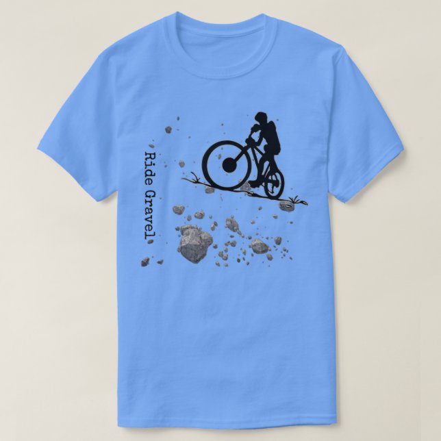 Camiseta Camino en grava y grieta fuera de carretera  (Diseño del anverso)