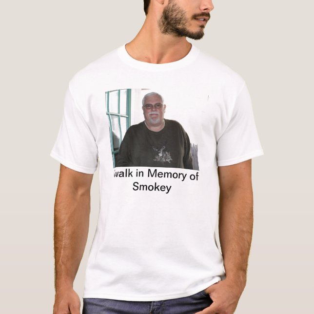 Camiseta Camino en memoria de Smokey (Anverso)