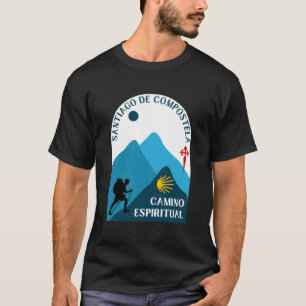 Camiseta Camino Espiritual Caminando Santiago Espiritual W
