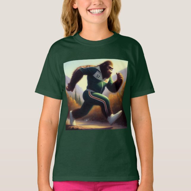 Camiseta Camino Grande Corriendo (Anverso)