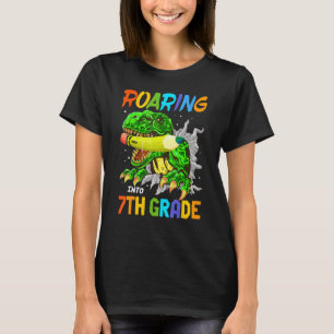 Camiseta Camino hacia el séptimo grado de vuelta a la escue