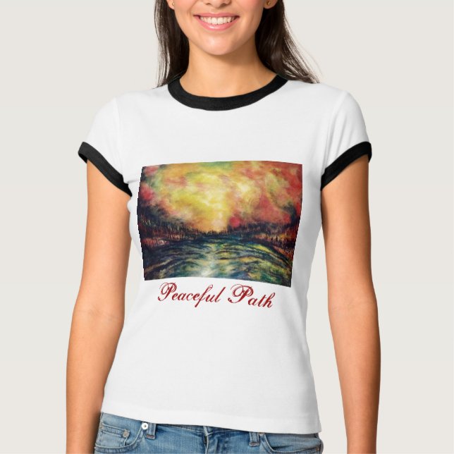 Camiseta Camino pacífico (Anverso)