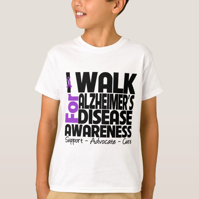 Camiseta Camino para la conciencia de la enfermedad de (Anverso)