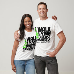 Camiseta Camino para la conciencia de la enfermedad de Lyme