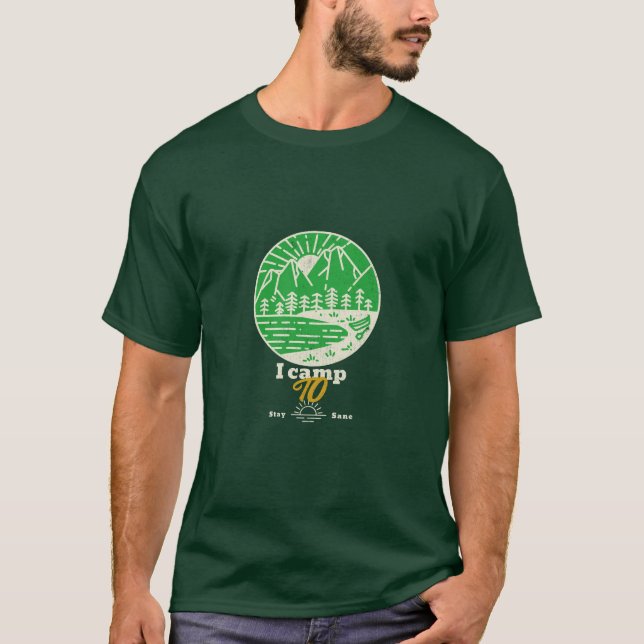 Camiseta Camino para quedarme sano (Anverso)