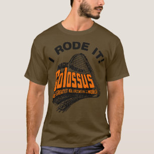 Camiseta Camino por la montaña rusa retro desaparecida