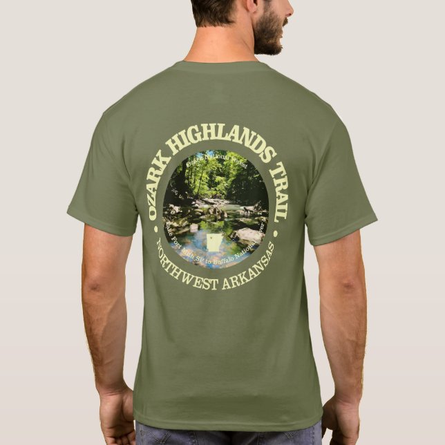 Camiseta Camino por las tierras altas de Ozark (rd.) (Reverso)