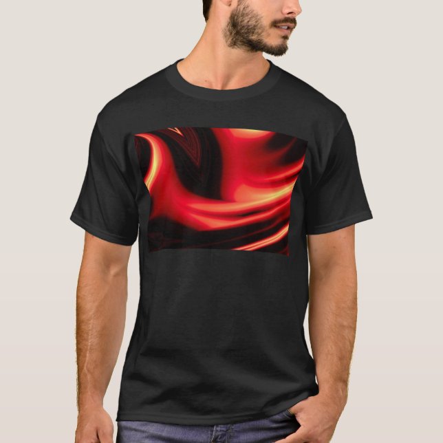 Camiseta Camino Rojo - Resumen moderno (Anverso)