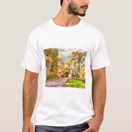 Camiseta Camino rural de otoño cerca de Pottstown.