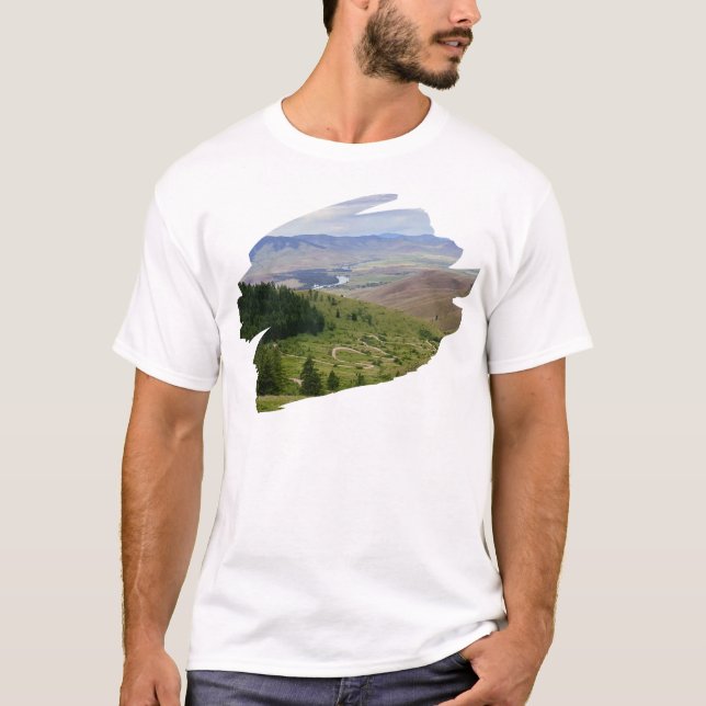 Camiseta Camino Sinuoso (Anverso)