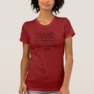 Camiseta Camino toda la noche… A CELEBRAR, RECORDAR,…