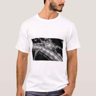 Camiseta Camino urbano del empalme del tráfico de la noche