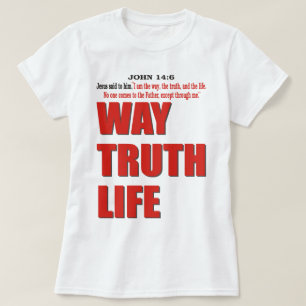 CAMISETA CAMINO. VERDAD. VIDA