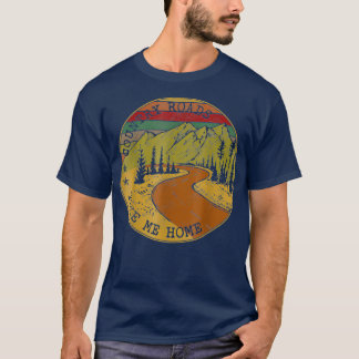 Camiseta Caminos De Campo Me Llevan A Casa Agricultor