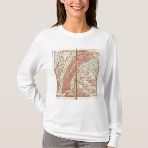 Camiseta Caminos de la bicicleta en Nueva York y