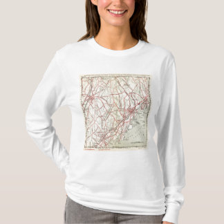 Camiseta Caminos de la bicicleta en Nueva York y