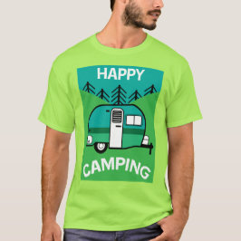 Camiseta Caminos felices | Caravaner | Camper Cojín decorat