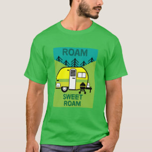 Camiseta Caminos felices Caravaner Camper Cojín decorat