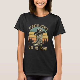 Camiseta Caminos Rurales Me Llevan a Casa Vaquero Virginia