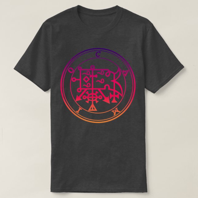 Camiseta Camio Sigil da entendimiento de los animales morad (Diseño del anverso)