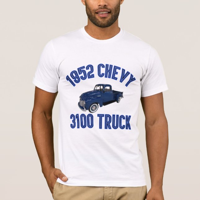 Camiseta Camión 1952 de Chevy de la obra clásica de los (Anverso)