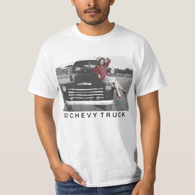 Camiseta Camión 1953 de Chevy (Anverso)