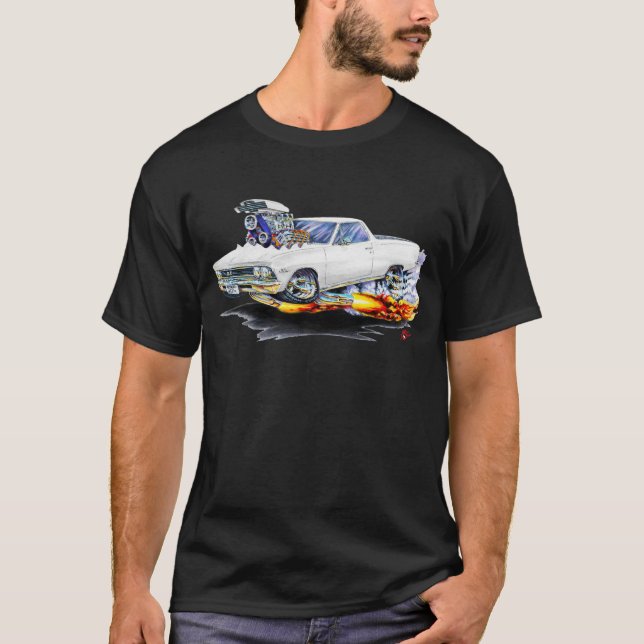 Camiseta Camión 1966 del blanco del EL Camino (Anverso)