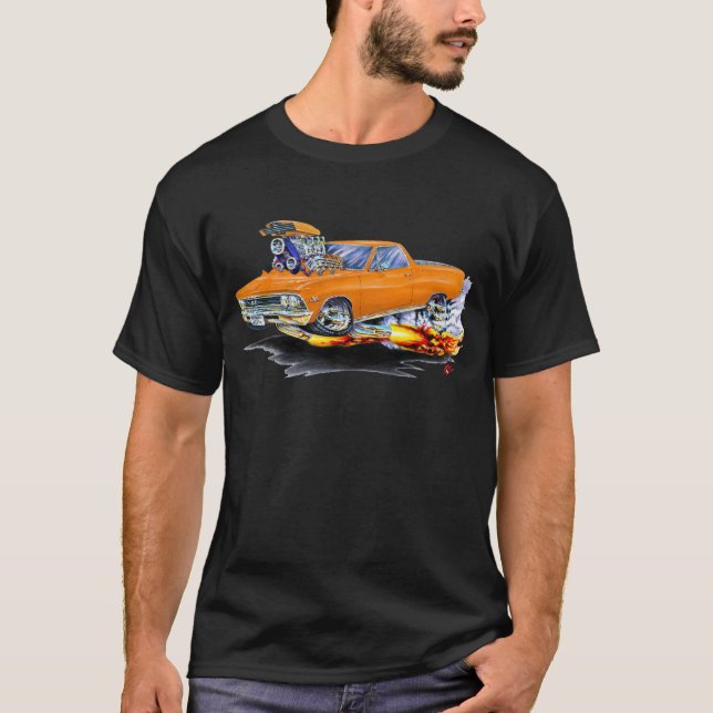 Camiseta Camión 1966 del naranja del EL Camino (Anverso)