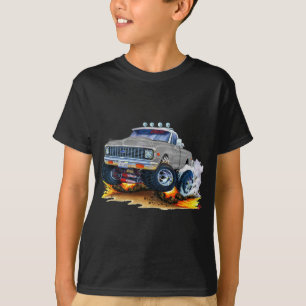 Camiseta Camión 1970-72 del gris de Chevy CK1500