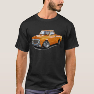 Camiseta Camión 1970-72 del naranja de Chevy C10