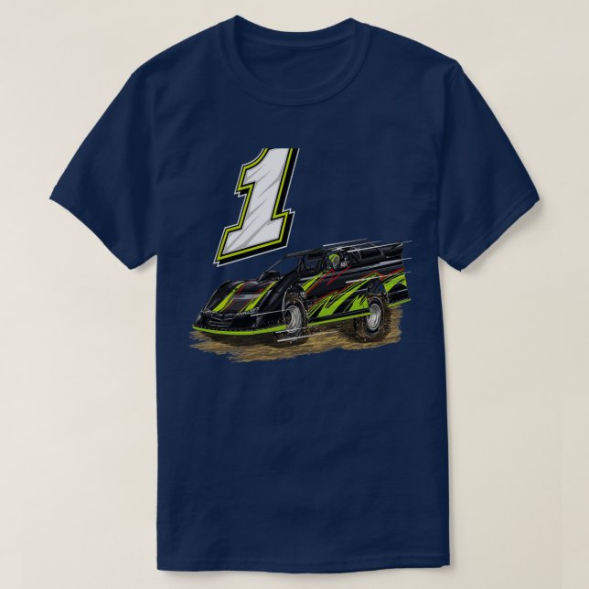 Camiseta Camión 4X4 monster Carreras 7 (Diseño del anverso)
