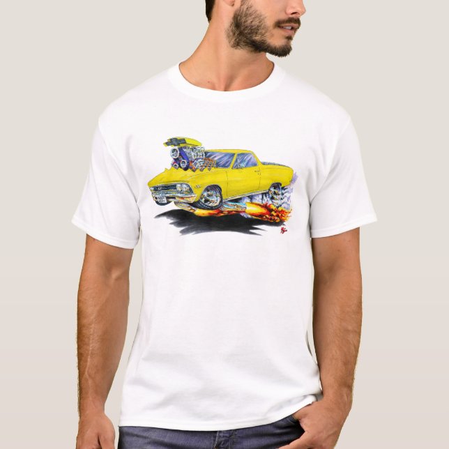 Camiseta Camión amarillo 1966 del EL Camino (Anverso)