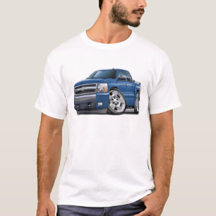 Camiseta Camión azul del granito de Chevy Silverado Dualca