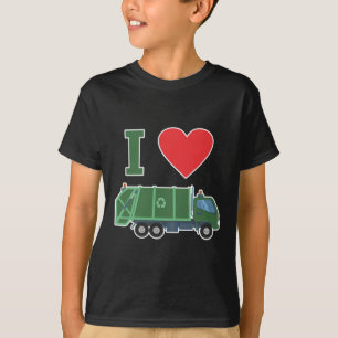 Camiseta Camión basura ama a los niños Trash Recycling Dr