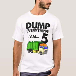 Camiseta Camión basura bombeo todo lo que soy 5 Fiesta prov