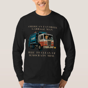 Camiseta Camión basura favorita de Trump en Estados Unidos