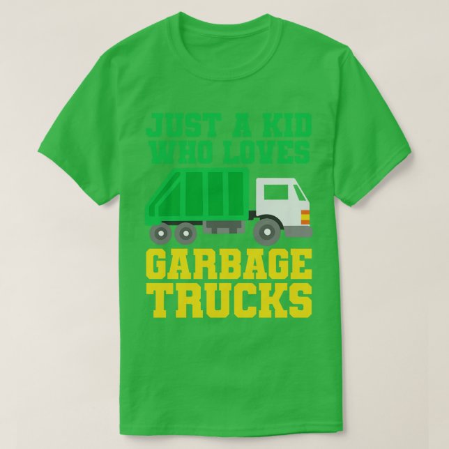 Camiseta Camión basura Lover (Diseño del anverso)