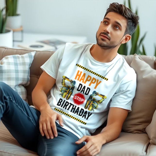 Camiseta Camión basurero de construcción Fiesta de cumpleañ (Subido por el creador)