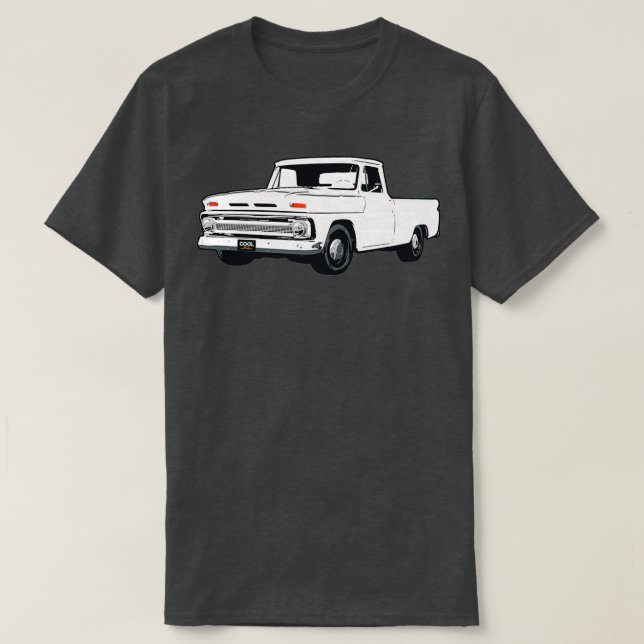 Camiseta Camión blanco C 6466 (Diseño del anverso)