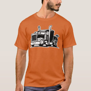 Camiseta Camión Brummi Autobahn Transporte Camión 3