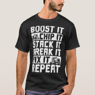 Camiseta Camión Camionero Impulso El Chip It Stack It