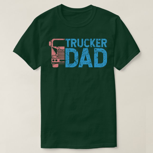Camiseta Camión camionero papá 1 (Diseño del anverso)