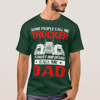 Camiseta Camión camionero papá camionero papá papá papá