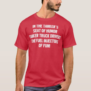Camiseta Camión cisterna impulsa los inyectores de combusti