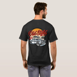Camiseta Camión Clásico Antiguo de Acero Viejo 1958