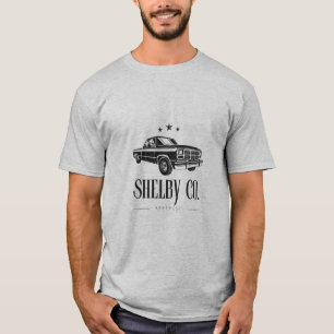 Camiseta Camión clásico del condado de Shelby