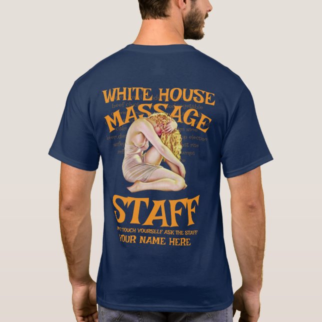 CAMISETA CAMIÓN DE ALIMENTOS SALÓN DE MASAJE VD STD CUELLO  (Reverso)