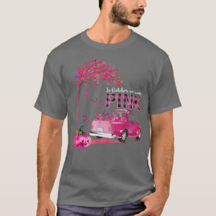 Camiseta Camión de arce de arce rosa Camión de calabaza